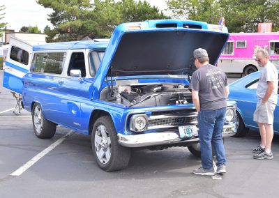 Under the hood at 2019 Show and Shine Car Show with Oregon Paralyzed Veterans of America (OPVA)